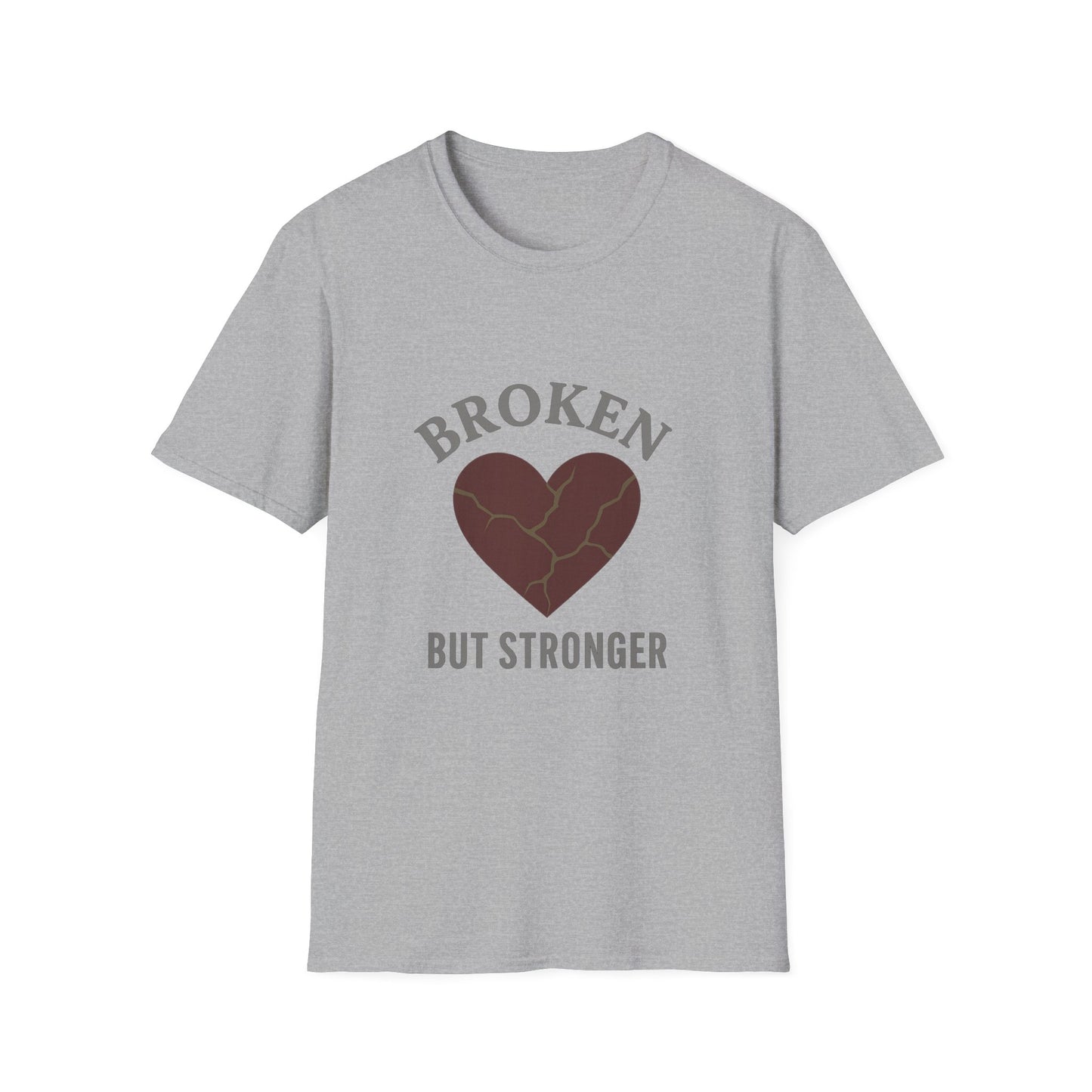 "Broken But Stronger" Graphic T-Shirt