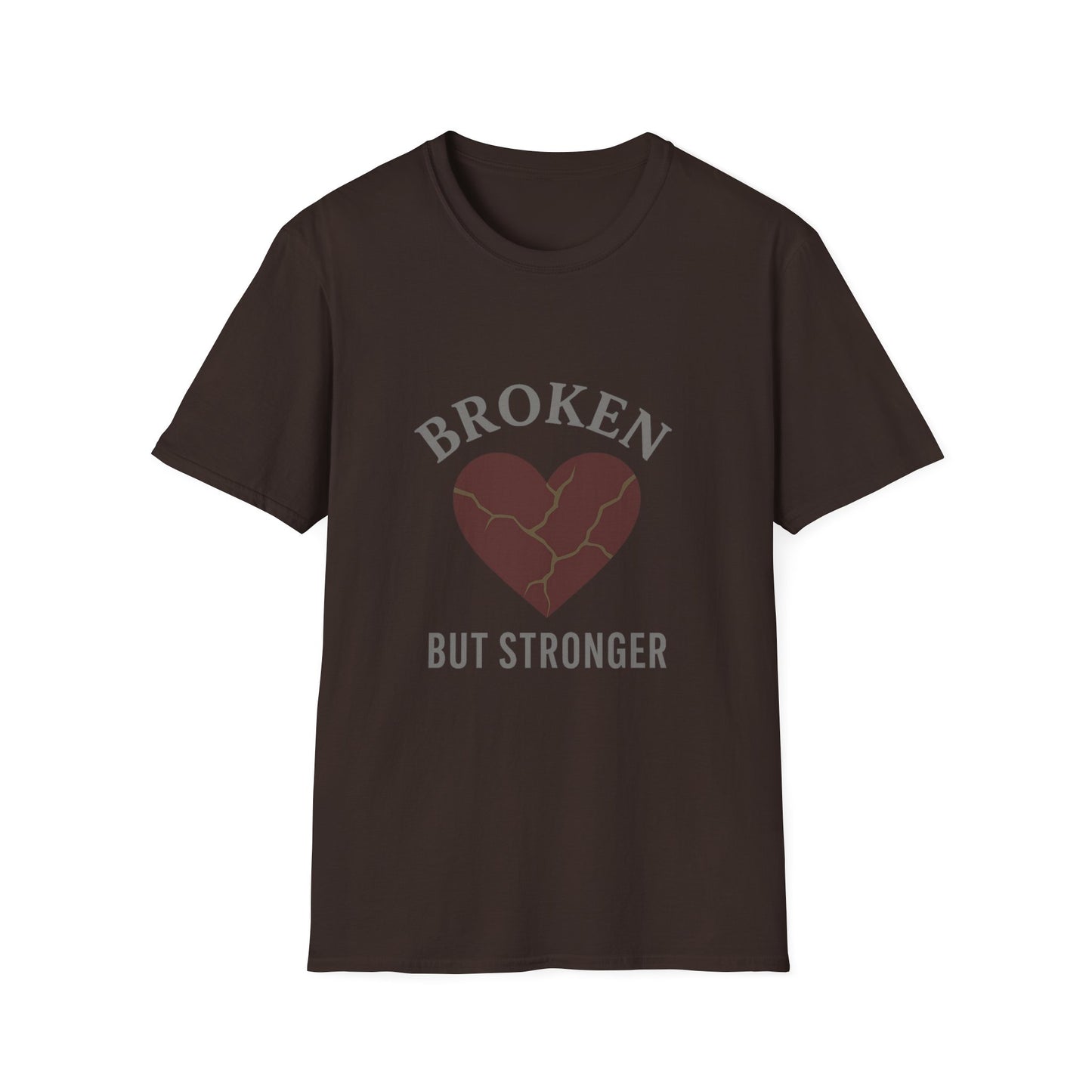 "Broken But Stronger" Graphic T-Shirt